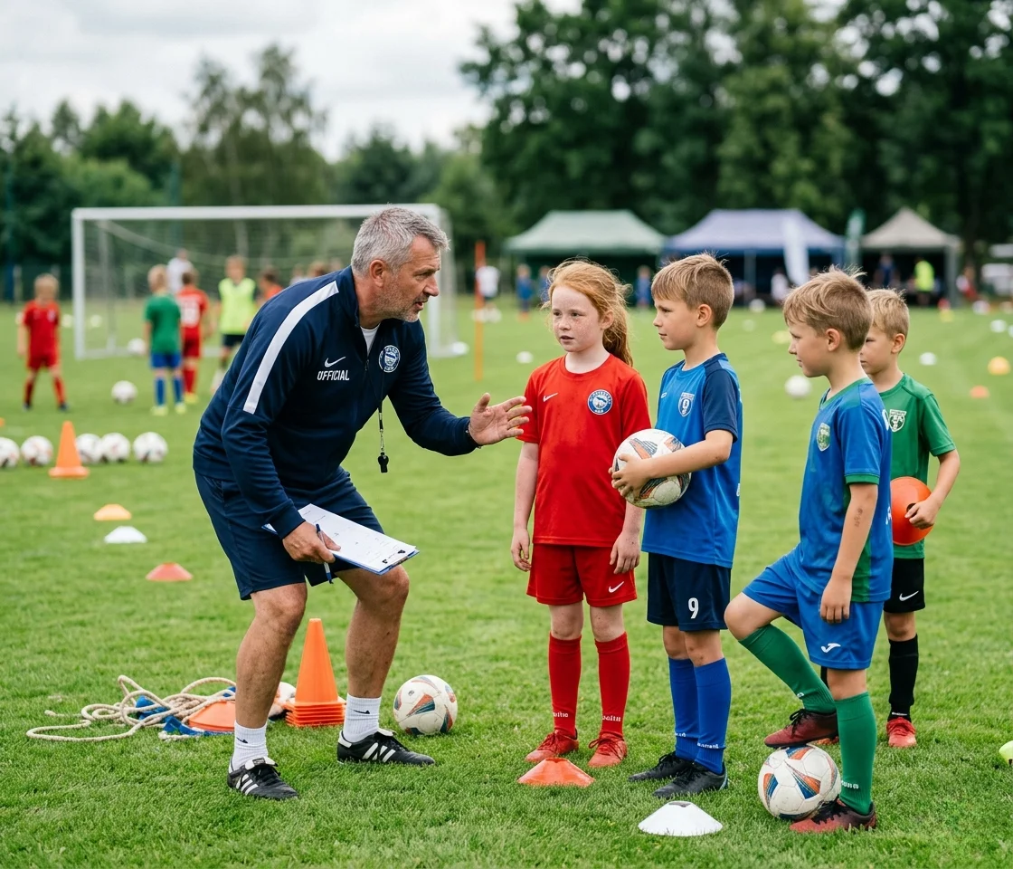 Obozy piłkarskie dla dzieci i młodzieży - treningi z trenerem